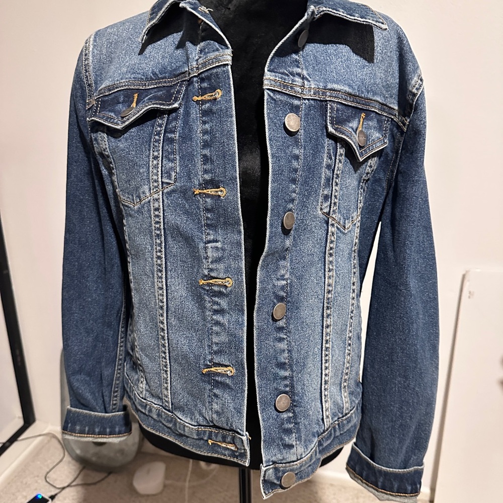 DRIFTWOOD Indigo Denim Jacket NWOT Sz Small